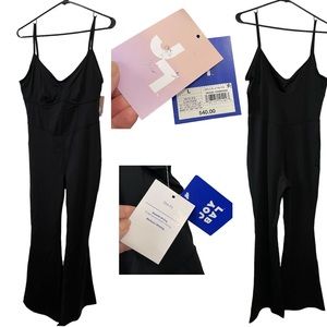 Women’s Flare Long Bodysuit JoyLab Black Size Large NWT